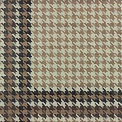 DWOOD HOUNDSTOOTH NATURAL