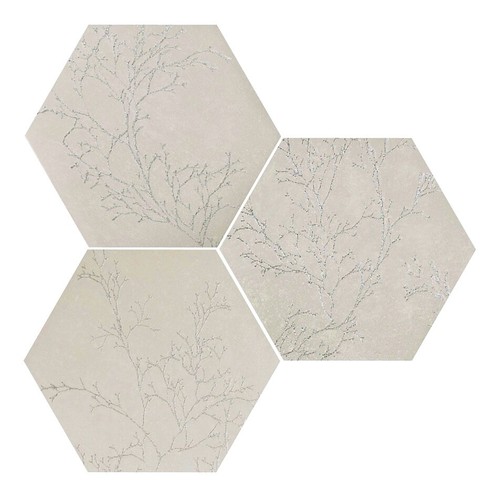 OZONE IVORY DECOR HEXAGON