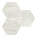 RUST WHITE NATURAL HEXAGON