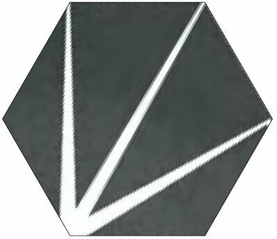 STARLINE BLACK NATURAL HEXAGON