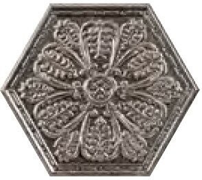 ZINC SILVER SINGLE HEXAGON