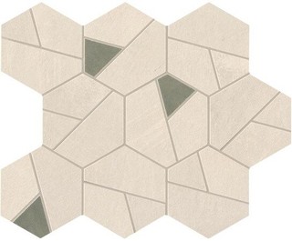 Boost Pro Ivory Mosaico Hex  Olive
