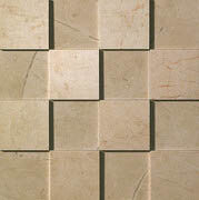 Marvel Beige Mosaico 3D
