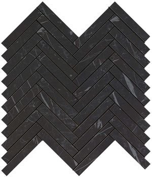 Marvel Nero Marquina  Herringbone Wall