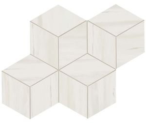 Marvel Bianco Dolomite Mosaico Esag. Lapp.