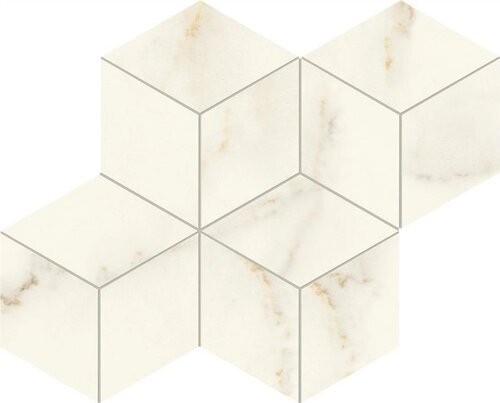 Marvel Calacatta Apuano Mosaico Esagono Silk