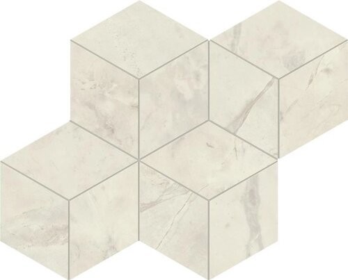 Marvel Calacatta Perla Mosaico Esagono Silk