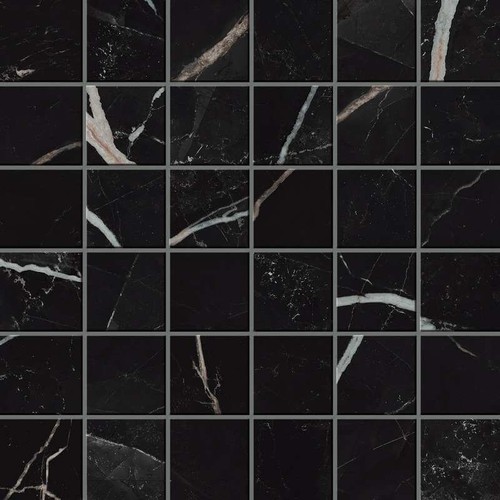 Empire Calacatta Black Mosaic Lap/Эмпаир Калак. Блэк Мозаика Лап