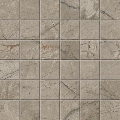 Forte Dei Marmi Mystic Grey Mosaic Lappato 30x30