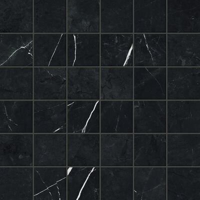 Forte Dei Marmi Elegant Black Mosaic Cerato 30x30