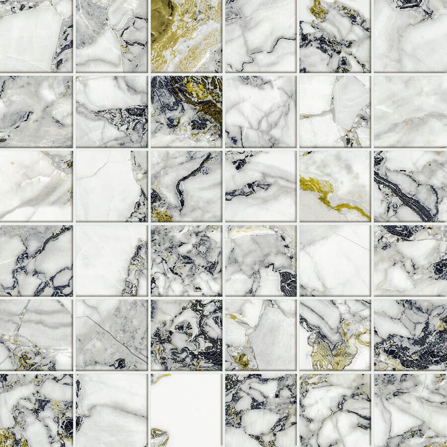 Forte Dei Marmi Quark Ceppo Apuano Forest Mosaic Lap