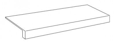 Forte Dei Marmi Quark Sahara Blanc Scal. Front. 33x80Ступ. Фронт 33Х80