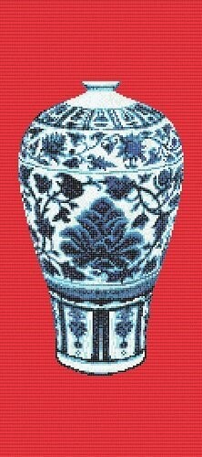 BLUE VASES A