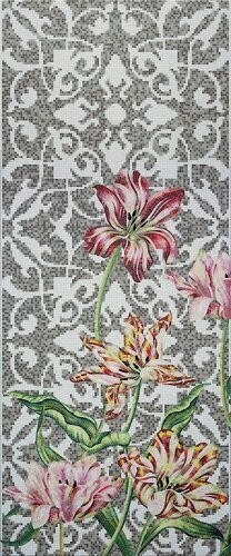 TULIPS GREY PATTERN