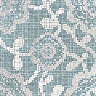 FLOWER CARPET GREY
