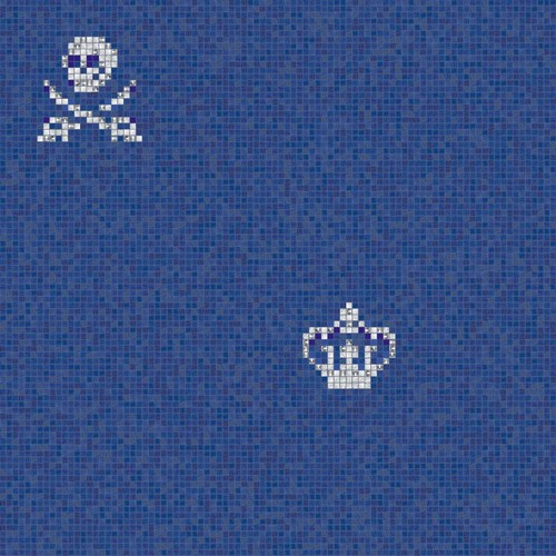 SKULLS & CROWNS BLUE
