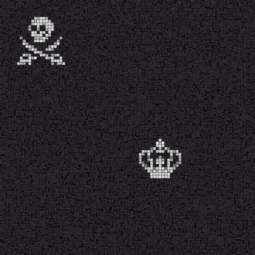 SKULLS & CROWNS BLACK