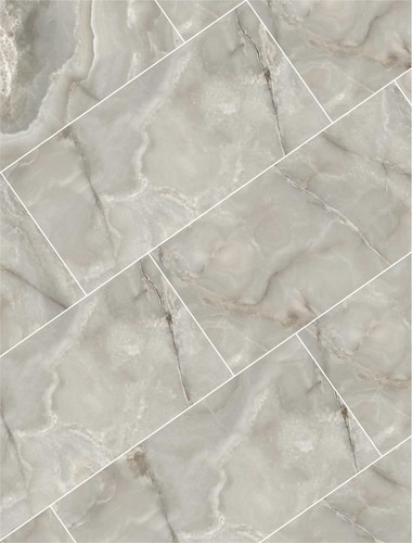 ONYX&MORE SILVER ONYX SATIN.60X60 RET
