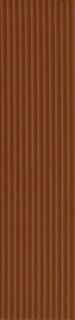 SENSI COLORE MARRONE GLOSSY RIGATO 5,7X23,2