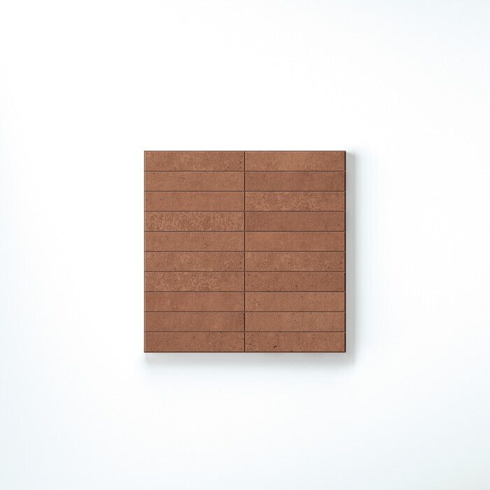 SENSI TERRE MATTONE NATURALE MODULO LISTELLO 30X30