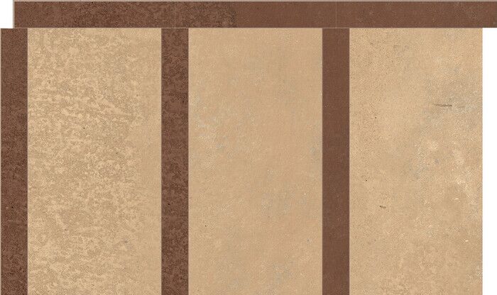 SENSI TERRE ROSATO+AMARANTO NATURALE TAPPETO 55x32