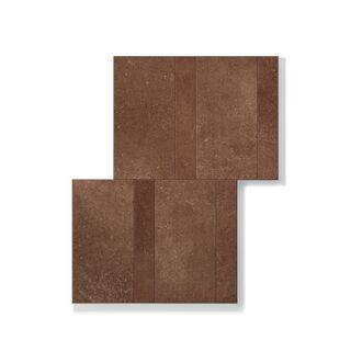 SENSI TERRE AMARANTO NATURALE TAVELLA+LISTELLO 30X40