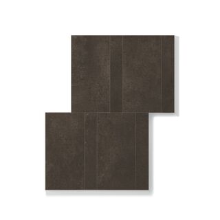 SENSI TERRE CARBONE NATURALE TAVELLA+LISTELLO 30X40