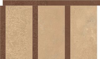 SENSI TERRE ROSATO+AMARANTO NATURALE TAPPETO 55x32