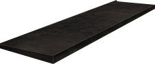 Angolo Sn Gradino C.Retta Charcoal (62392) 33x100 Керамогранит