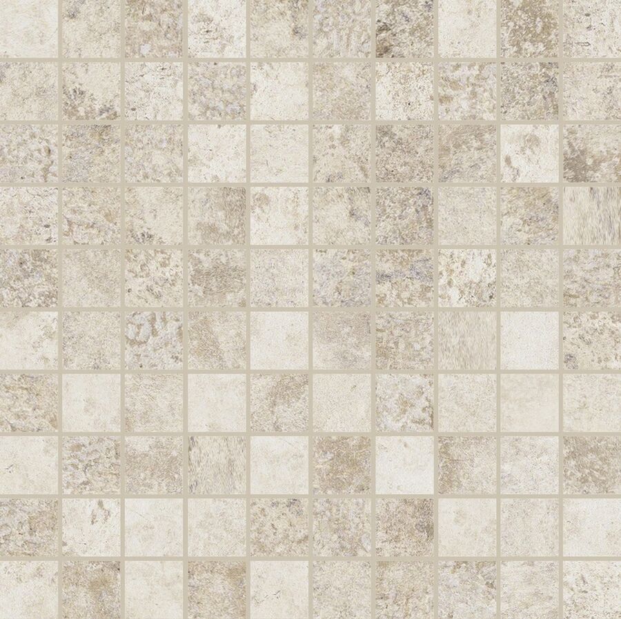 ARTIFACT AGED_WHITE  30x30 MOS 3X3