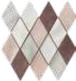 MOS.ROMBO MIX PINK 25X25