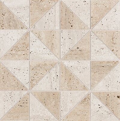 MATERIA CLASSICA 30X30 BEIGE BIANCO ICON B MOSAICO