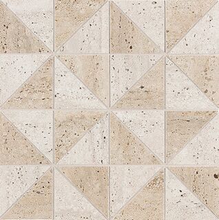 MATERIA CLASSICA 30X30 BEIGE BIANCO ICON B MOSAICO