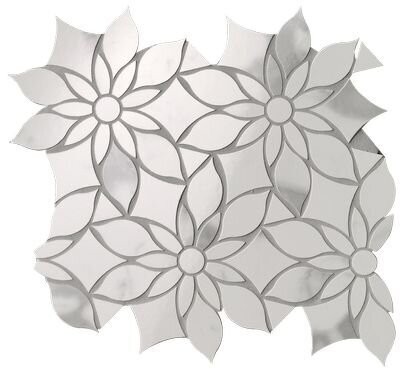 ROMA GOLD CARRARA SUPERIORE DAISY MOSAICO