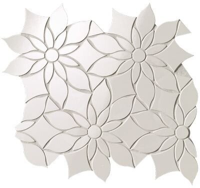 ROMA GOLD ONICE NEVE DAISY MOSAICO