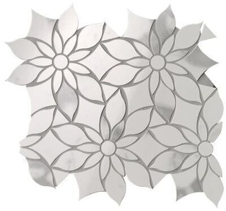 ROMA GOLD CARRARA SUPERIORE DAISY MOSAICO