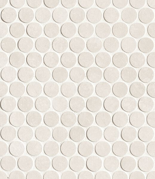STILL 6X24 GESSO ROUND MOSAICO MATT