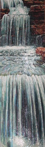 IRIDA панно художественное ВОДОПАД