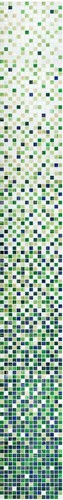 RICH GREEN растяжка 20*20, стеклянная мозаика