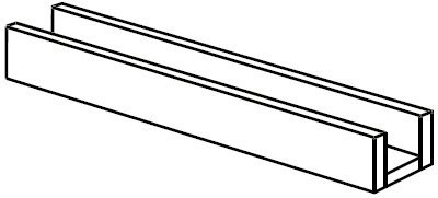 ZOLFO CANALINA 2CM 8X14X60
