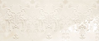 DAMASCO BIANCO DEC. 30,5X72,5