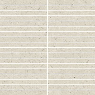 Aura Stone White Mosaico Strip/Аура Стоун Уайт Мозаика Стрип 30х30
