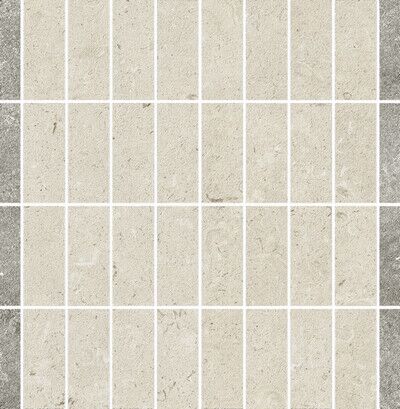 Aura Stone White Mosaico Streets/Аура Стоун Уайт Мозаика Стритс 28,3х29