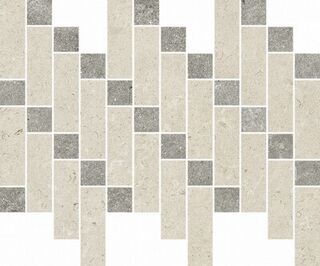 Aura Stone White Mosaico Heritage/Аура Стоун Уайт Мозаика Хэритэйдж 37,9х31,6
