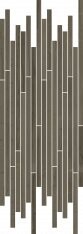 Charme Advance Elegant Brown Strip 26X75