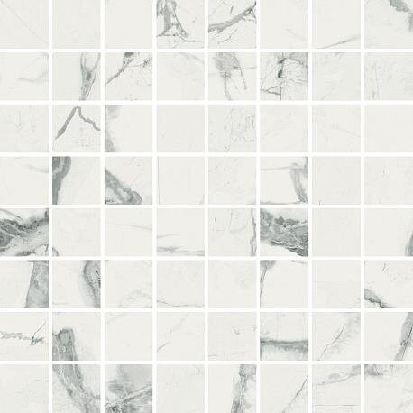 CHARME DELUXE Invisible White Mosaico Lux 29,2x29,2//Ш.Д. Инвизибл Уайт Мозаика Люкс 29,2x29,2 (6101