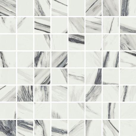 CHARME DELUXE Statuario Fantastico Mosaico Lux 29,2x29,2//Ш.Д. Статуарио Фантастико Мозаика Люкс 29,