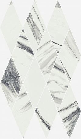 CHARME DELUXE Statuario Fantastico Mosaico Diamond 28x48//Ш.Д. Статуарио Фантастико Мозаика Даймонд 