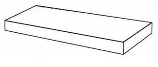 CHARME DELUXE Invisible White Scalino Destro 33x120/Ш.Д. Инвизибл Уайт Ступень Угловая Правая 33х120