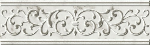 Charme Extra Carrara Listello Empire 7,2x25/Шарм Экстра Каррара Бордюр Эмпайер 7,2х25 (600090000447)